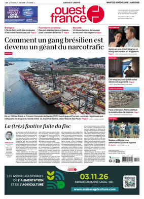 Cover of Ouest France (Nantes Nord-Loire - Ancenis)