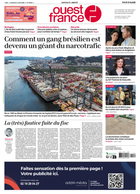 Cover of Ouest France (Pays d'Auge)