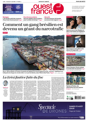 Cover of Ouest France (Pornic / Pays de Retz)