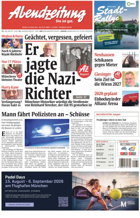 Cover of Abendzeitung Munchen
