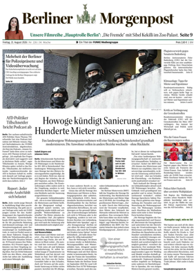 Cover of Berliner Morgenpost