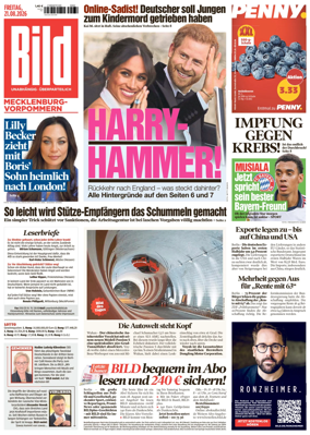 Cover of BILD Mecklenburg