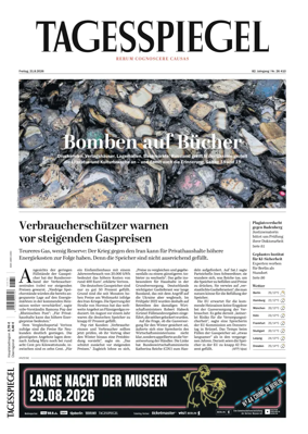 Cover of Der Tagesspiegel
