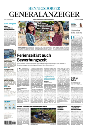 Cover of Hennigsdorfer Generalanzeiger