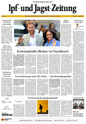 Cover of Ipf- und Jagst-Zeitung