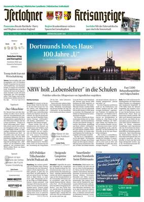 Cover of Iserlohner Kreisanzeiger und Zeitung (Iserlohn)