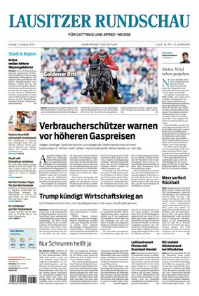 Cover of Lausitzer Rundschau