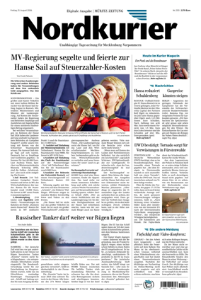 Cover of Muritz-Zeitung