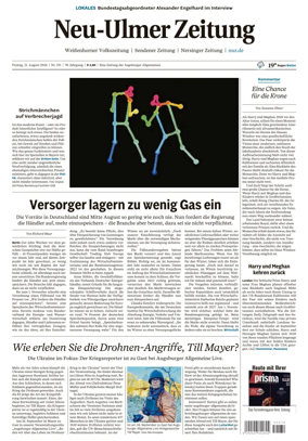 Cover of Neu-Ulmer Zeitung