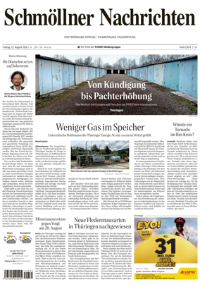 Cover of Ostthuringer Zeitung (Schmolln)