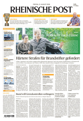 Cover of Rheinische Post - Monchengladbach and Korschenbroich