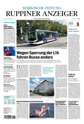 Cover of Ruppiner Anzeiger