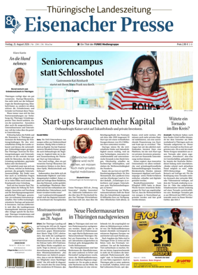 Cover of Thuringische Landeszeitung (Eisenach)