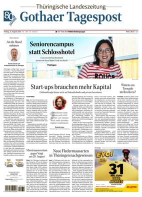 Cover of Thuringische Landeszeitung (Gotha)