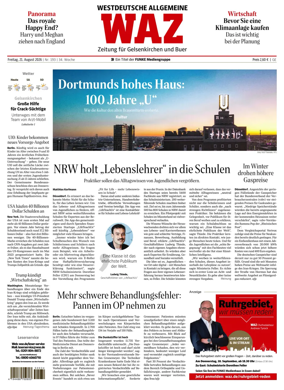 Cover of Westdeutsche Allgemeine Zeitung (Gelsenkirchen)