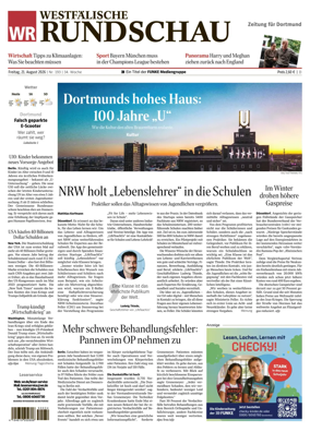Cover of Westfalische Rundschau (Dortmund-Sud II)