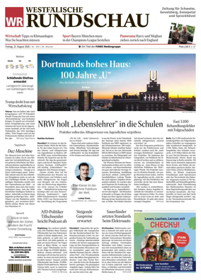 Cover of Westfalische Rundschau (Ennepetal)