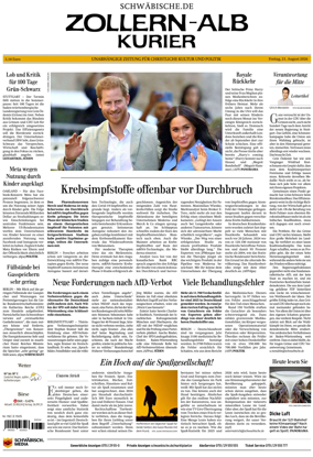 Cover of Zollern-Alb-Kurier (Balingen)