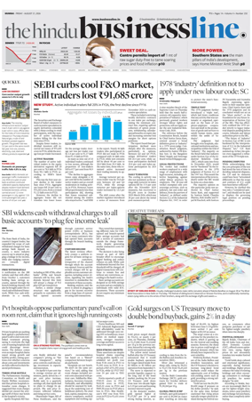 Cover of BusinessLine (Mumbai)