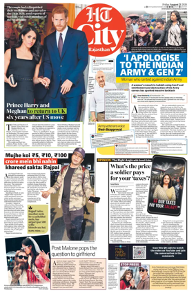 Cover of Hindustan Times (Jaipur) - City