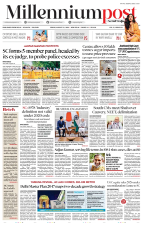 Cover of Millennium Post