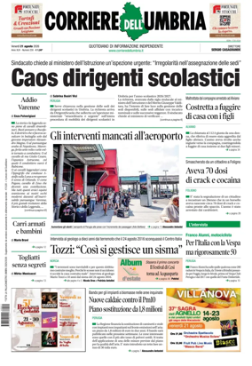 Cover of Corriere dell Umbria
