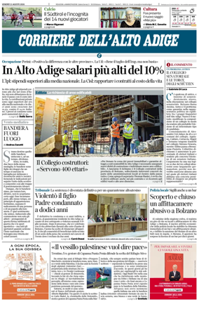 Cover of Corriere dell'Alto Adige