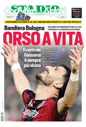 Cover of Corriere dello Sport Stadio (Bologna)