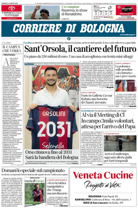 Cover of Corriere di Bologna