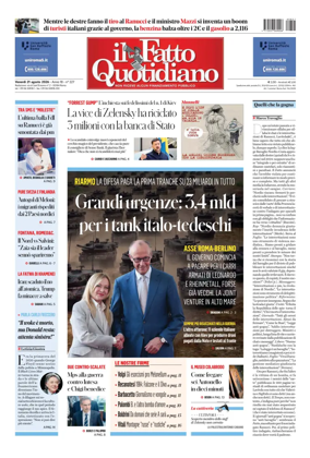 Cover of Il Fatto Quotidiano
