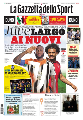 Cover of La Gazzetta dello Sport - Roma