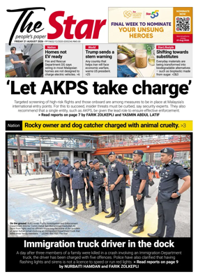 Cover of The Star Malaysia