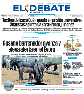 Cover of El Debate de Guamuchil