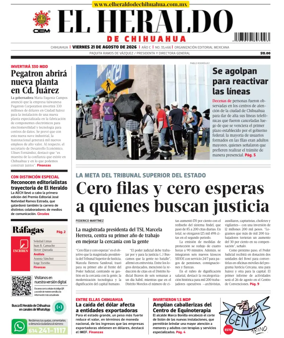 Cover of El Heraldo de Chihuahua