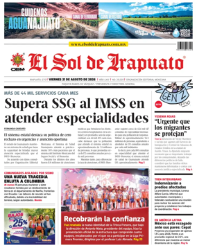 Cover of El Sol de Irapuato