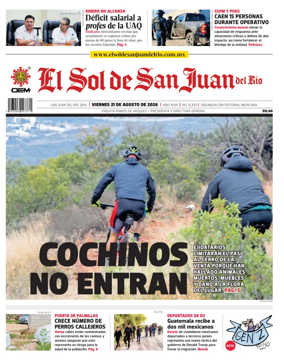 Cover of El Sol de San Juan del Rio