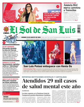Cover of El Sol de San Luis Potosi