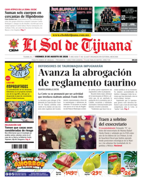 Cover of El Sol de Tijuana