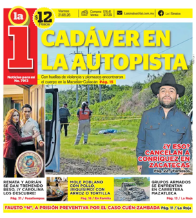 Cover of La I de Sinaloa