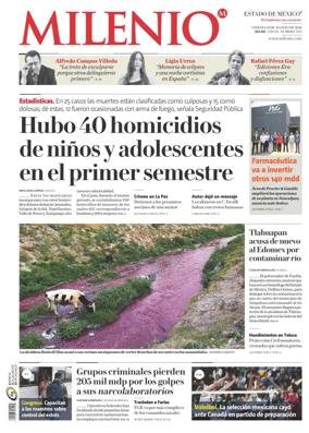 Cover of Milenio Edo de Mexico