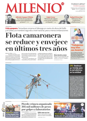 Cover of Milenio Tamaulipas