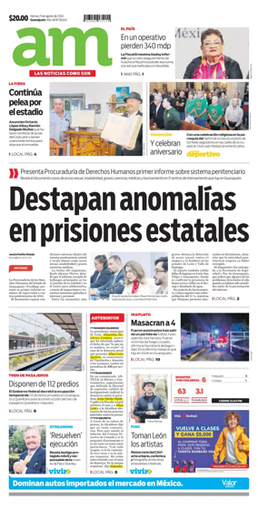 Cover of Periodico AM (Leon)