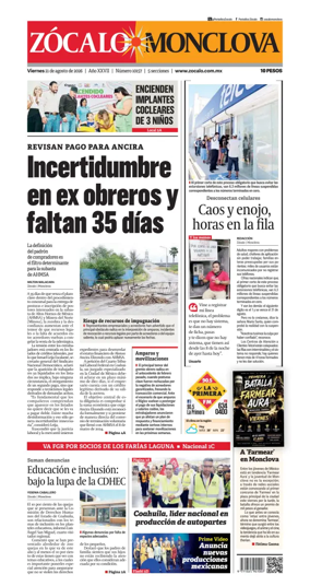Cover of Zocalo Monclova