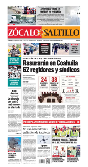 Cover of Zocalo Saltillo