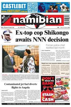 Cover of The Namibian
