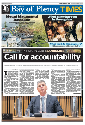 Cover of Bay of Plenty Times