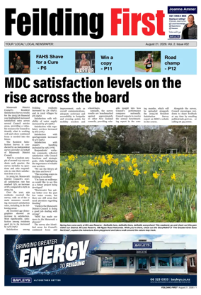 Cover of Feilding First