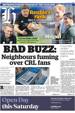 Cover of The New Zealand Herald