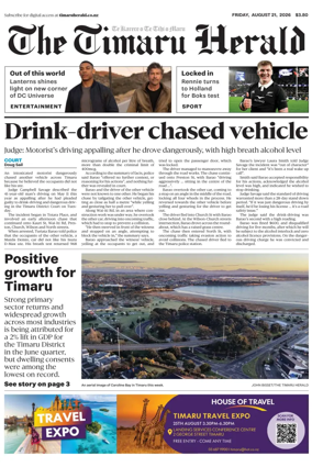 Cover of The Timaru Herald