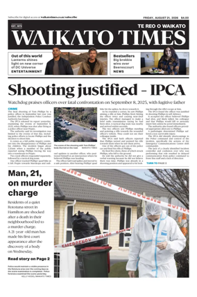 Cover of Waikato Times